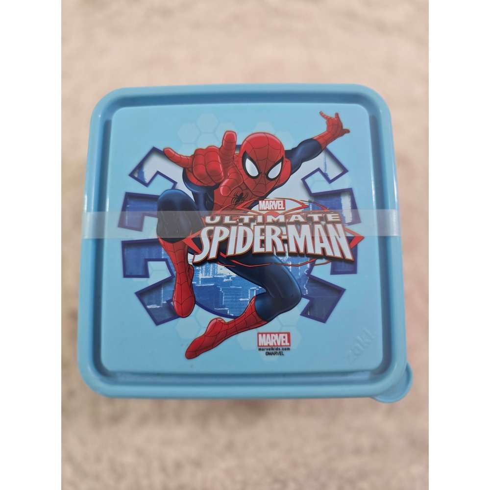 Zak Designs Marvel Ultimate Spider-Man ChillPak Food Container with Freezer Pack